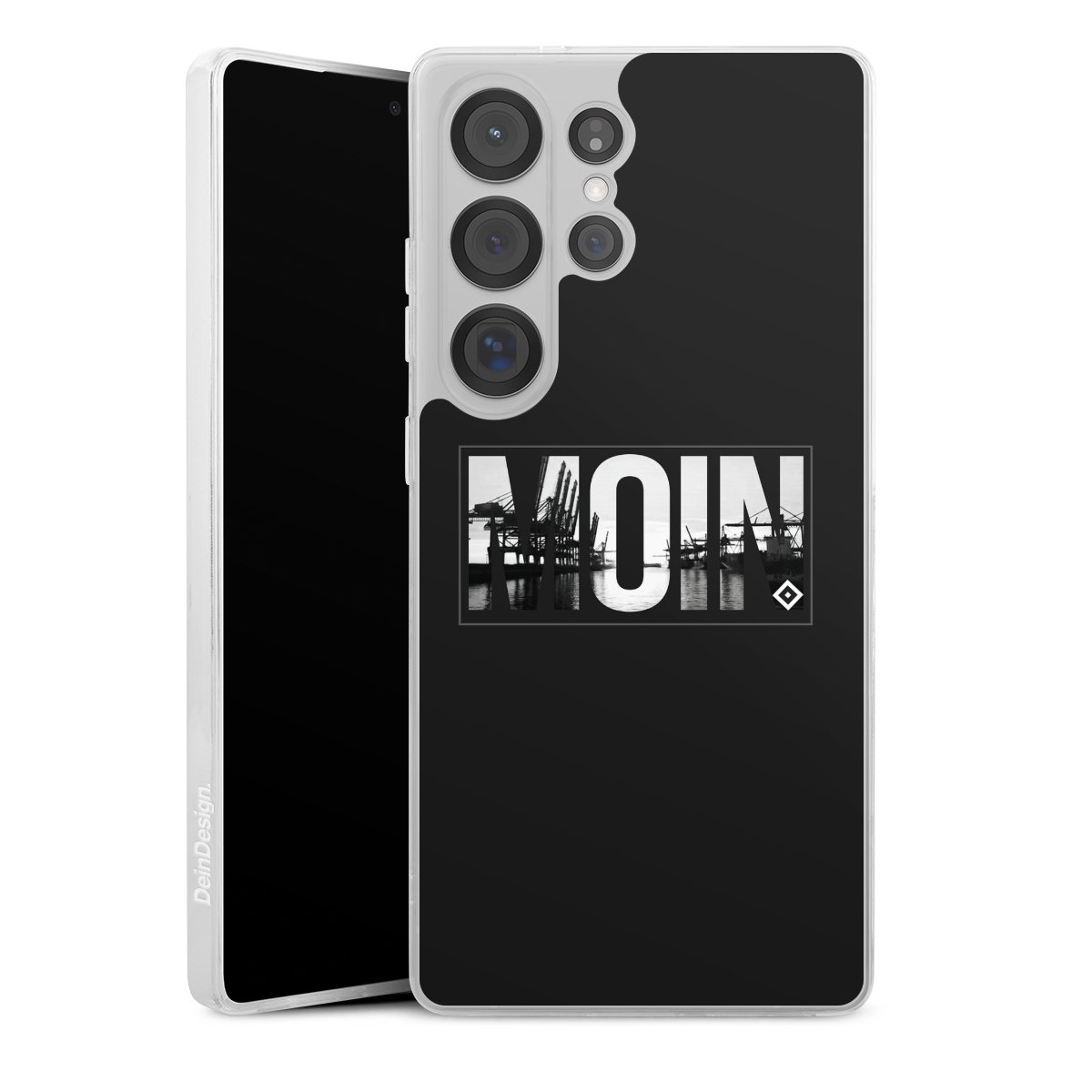 Galaxy S25 Ultra Handy Silikon Hülle Case transparent Handyhülle Hamburger Sv Hsv Official Licensed Product Silikon Case