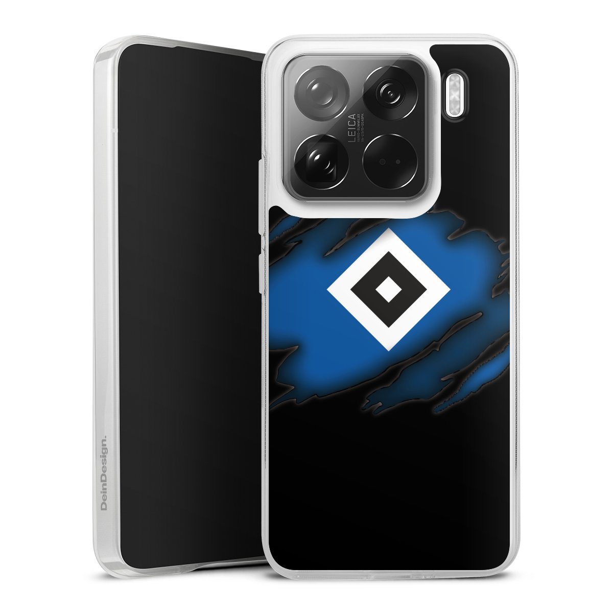 Xiaomi 15 5G Handy Silikon Hülle Case transparent Handyhülle Official Licensed Product Hsv Hamburger Sv Silikon Case