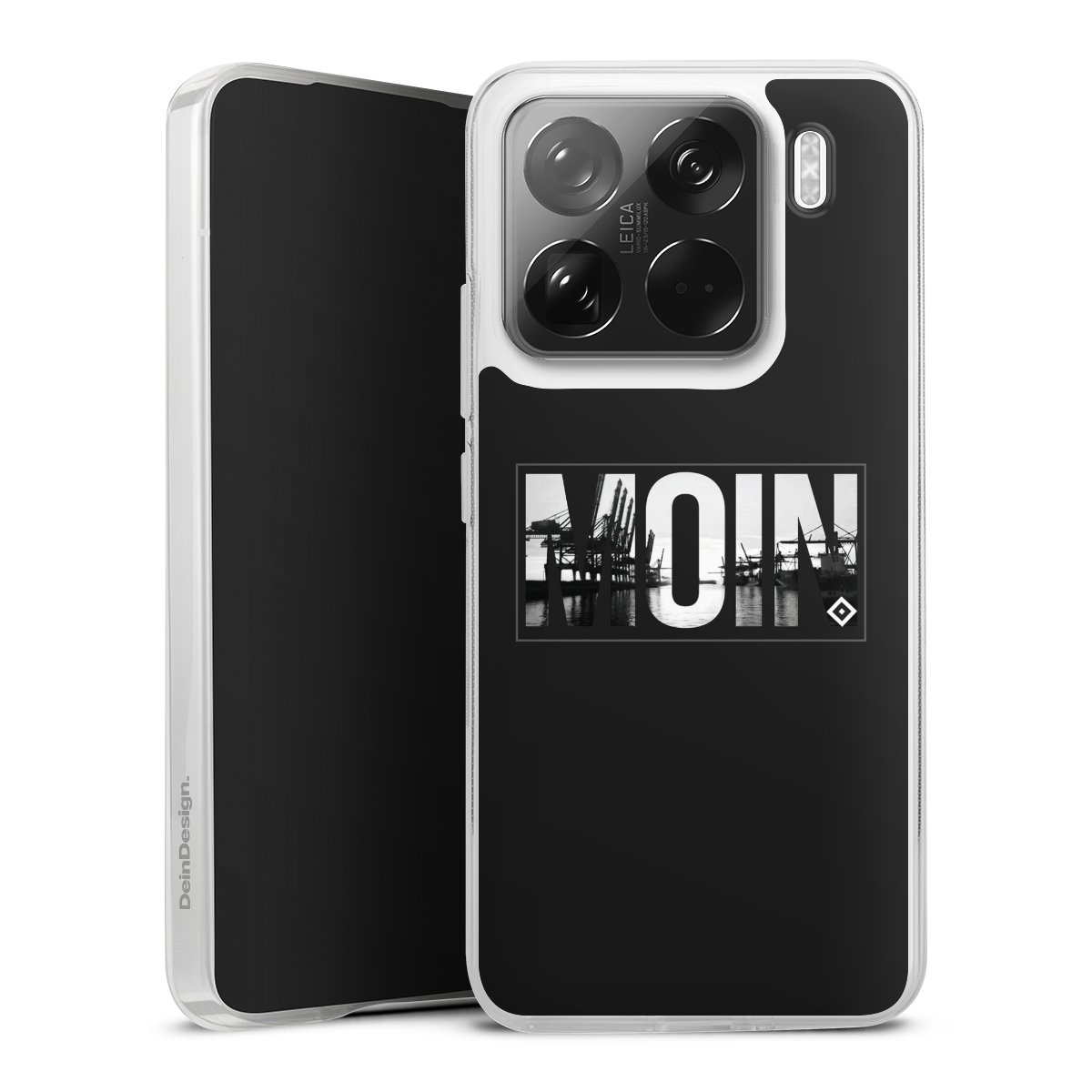 Xiaomi 15 5G Handy Silikon Hülle Case transparent Handyhülle Hamburger Sv Hsv Official Licensed Product Silikon Case