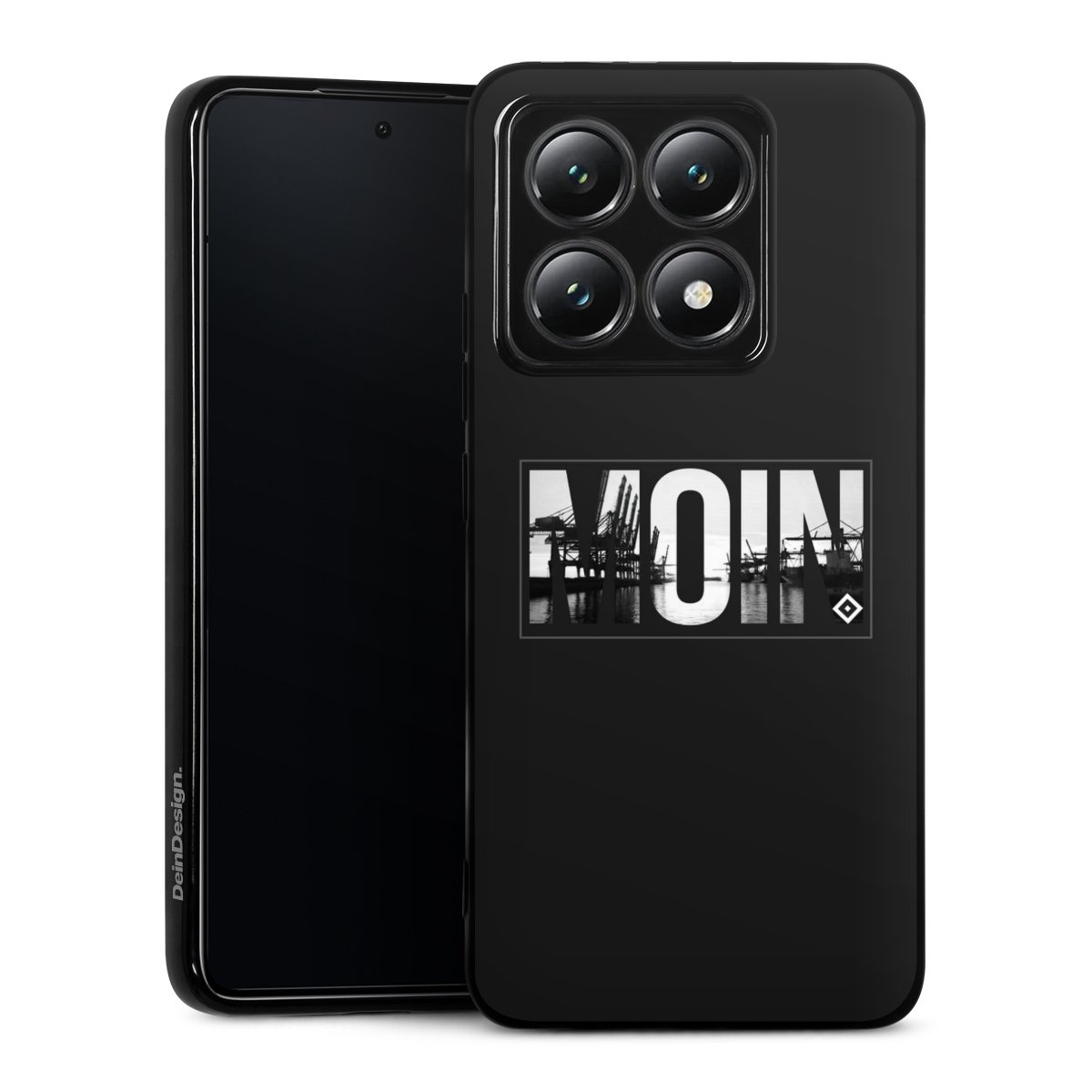 Xiaomi 14T Handy Silikon Hülle Case schwarz Handyhülle Hamburger Sv Hsv Official Licensed Product