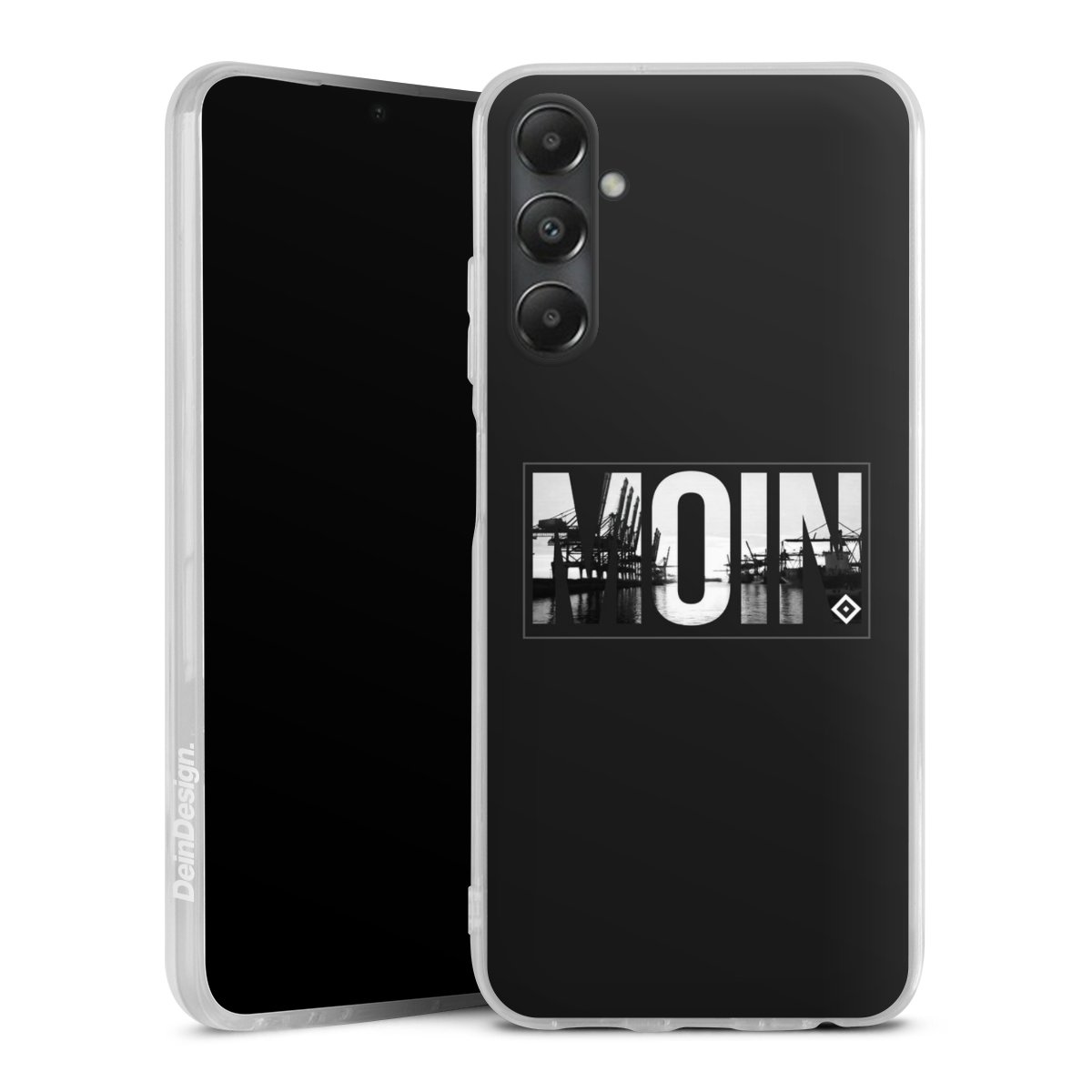 Galaxy A05s Handy Silikon Hülle Case transparent Handyhülle Hamburger Sv Hsv Official Licensed Product Silikon Case