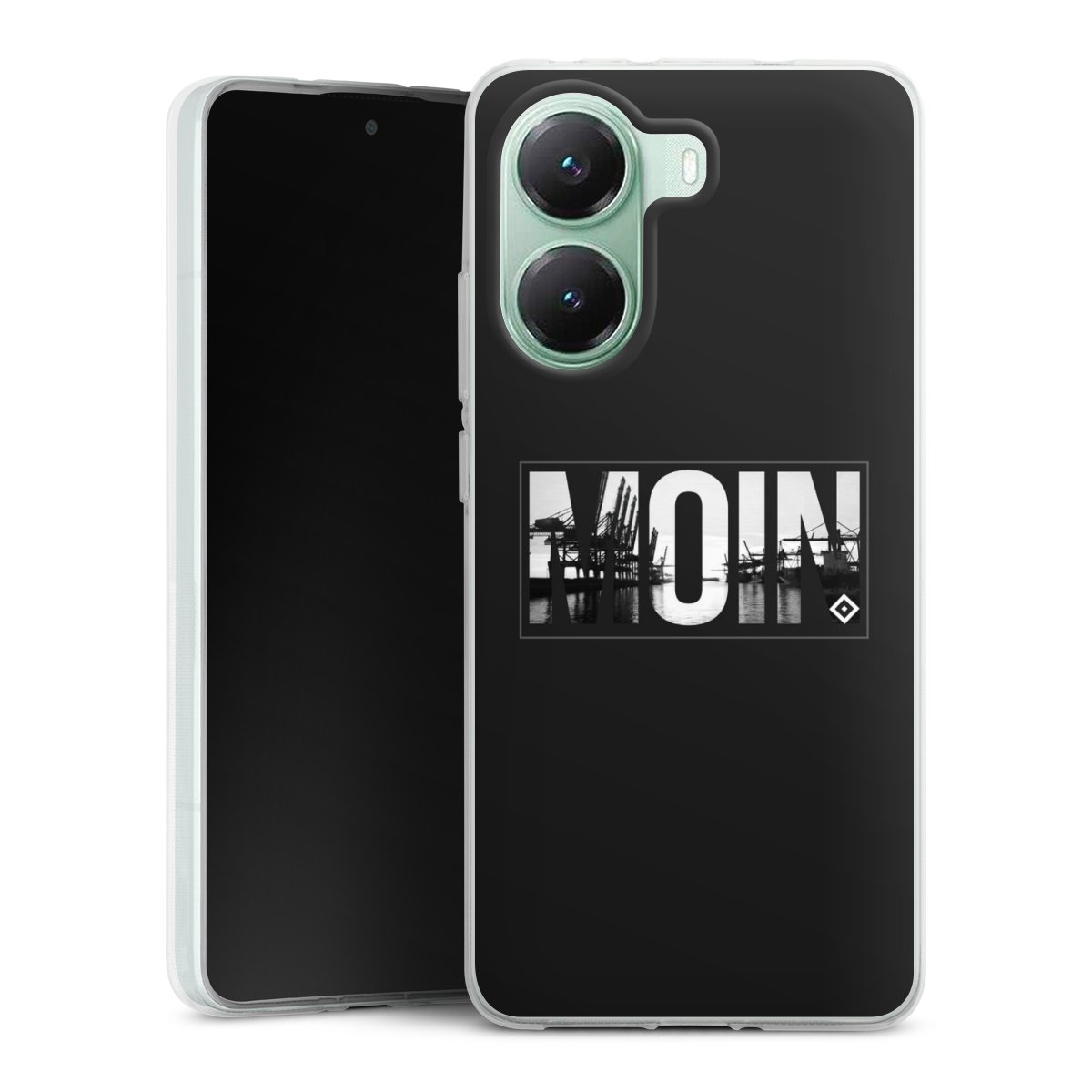 Xiaomi Poco X7 Pro Handy Silikon Hülle Case transparent Handyhülle Hamburger Sv Hsv Official Licensed Product Silikon Case