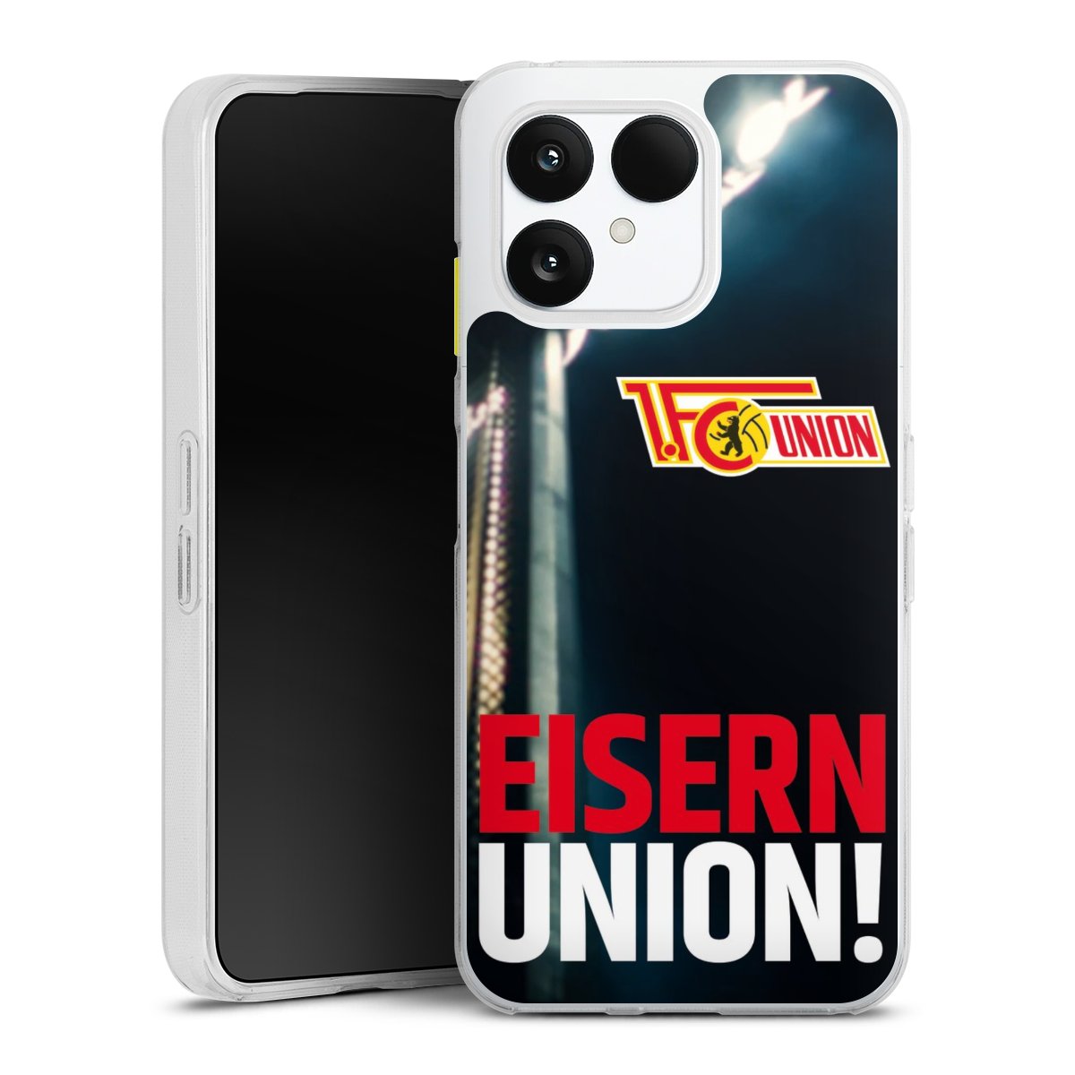 Fairphone 6 Handy Silikon Hülle Case transparent Handyhülle Soccer 1. Fc Union Berlin Merchandise Silikon Case