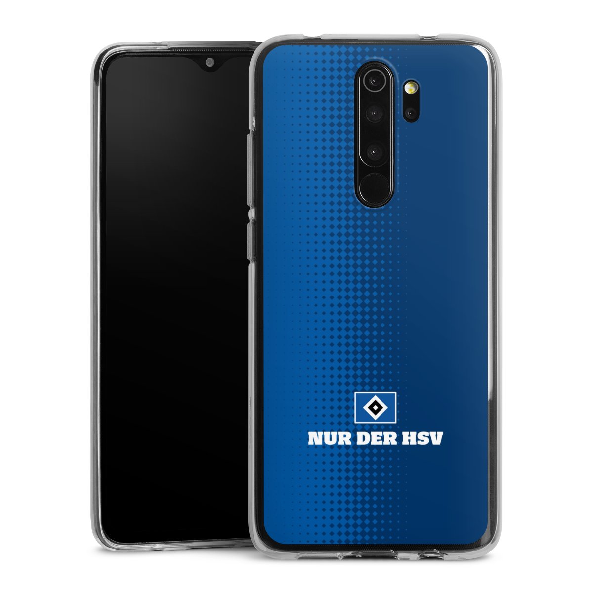 Xiaomi Redmi Note 8 Pro Handy Silikon Hülle Case transparent Handyhülle Logo Hsv Official Licensed Product Silikon Case