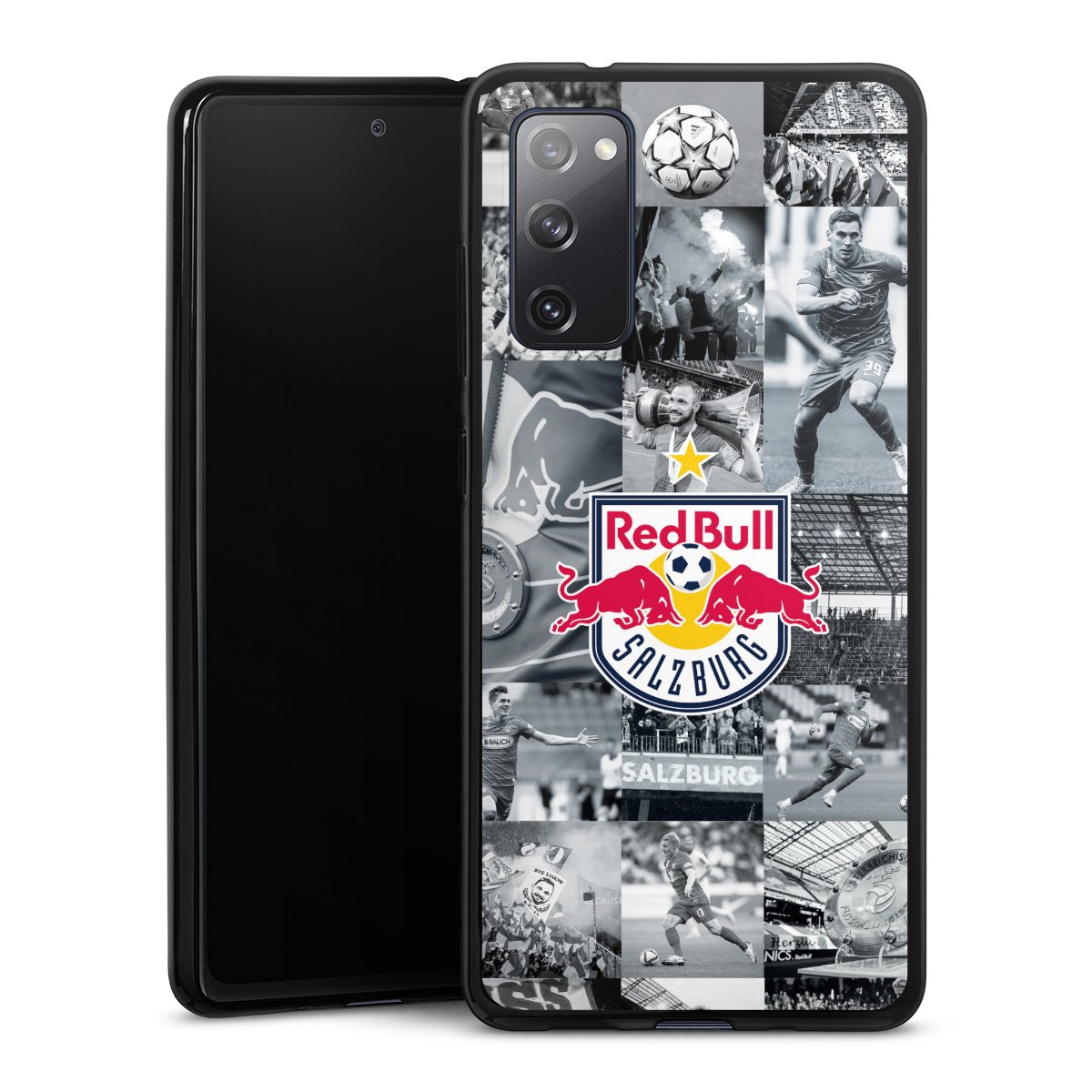 Galaxy S20 FE Handy Silikon Hülle Case schwarz Handyhülle Salzburg Fc Red Bull Salzburg Red Bull