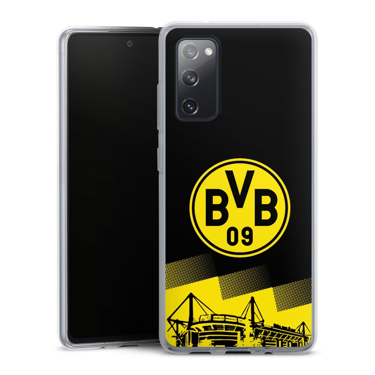 Galaxy S20 FE Handy Silikon Hülle Case transparent Handyhülle Stadium Borussia Dortmund Bvb Silikon Case