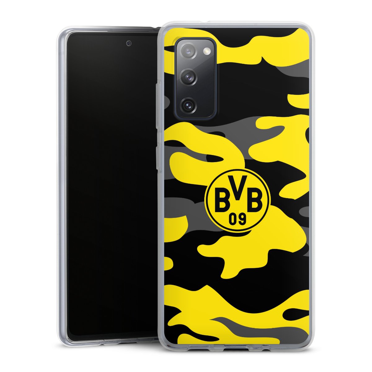 Galaxy S20 FE Handy Silikon Hülle Case transparent Handyhülle Merchandise Borussia Dortmund Bvb Silikon Case