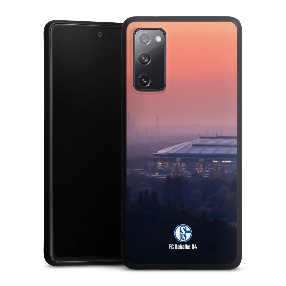 Galaxy S20 FE Handy Premium Silikon Hülle Handyhülle schwarz Case Fc Schalke 04 Stadium Schalke 04 Silikon Premium Case