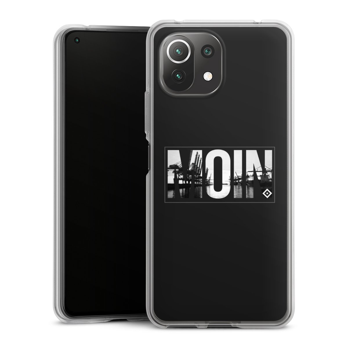 Xiaomi Mi 11 Lite 5G NE Handy Silikon Hülle Case transparent Handyhülle Official Licensed Product Hamburger Sv Hsv Silikon Case