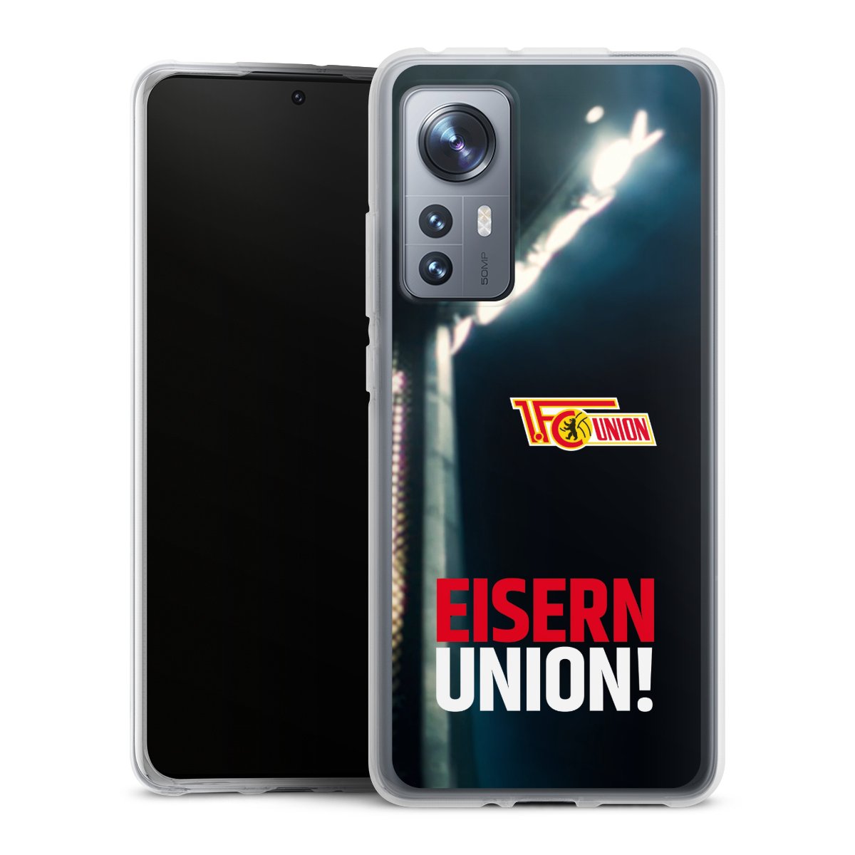 Xiaomi 12 5G Handy Silikon Hülle Case transparent Handyhülle 1. Fc Union Berlin Merchandise Soccer Silikon Case