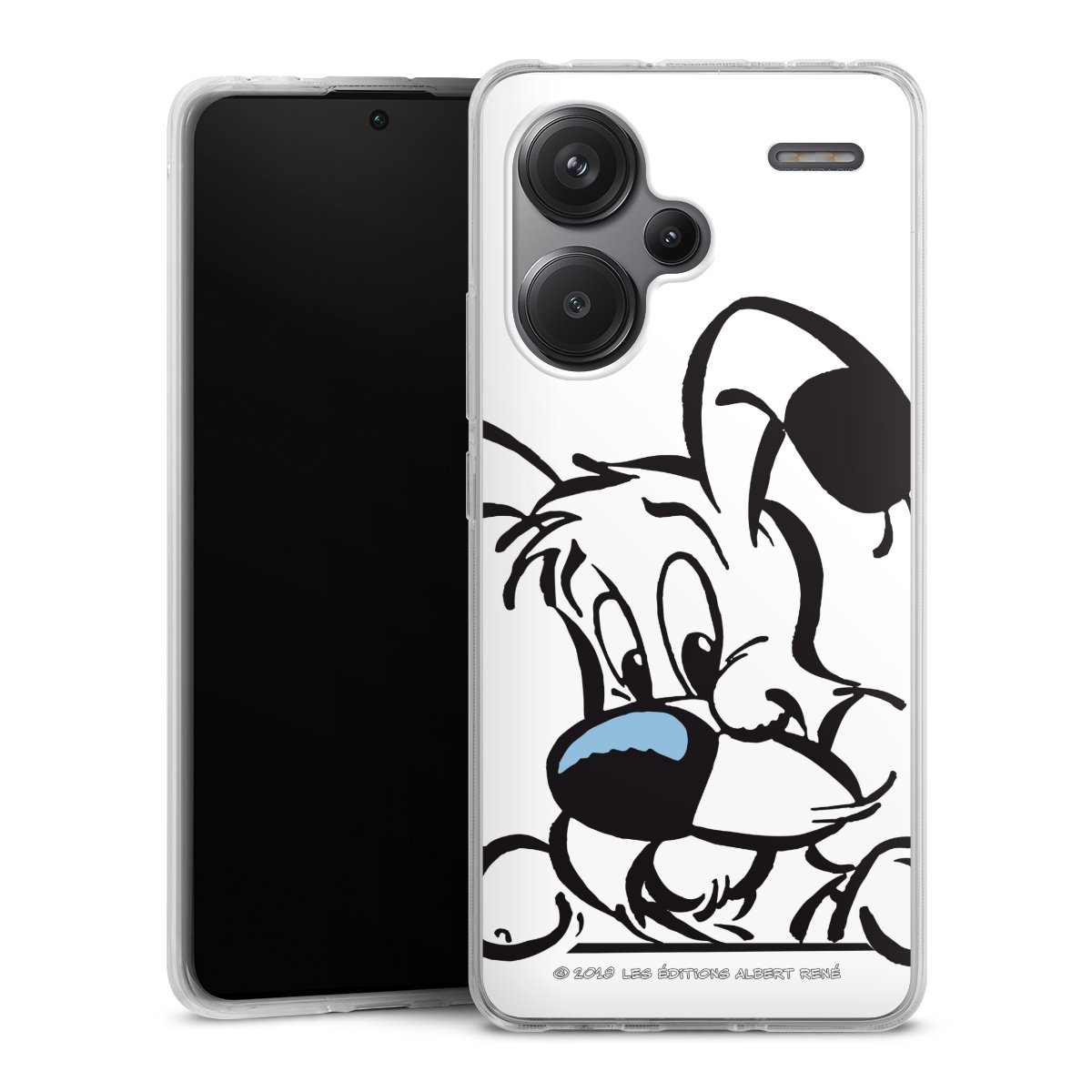 Xiaomi Redmi Note 13 Pro Plus Handy Silikon Hülle Case transparent Handyhülle Official Licensed Product Comic Idefix Silikon Case