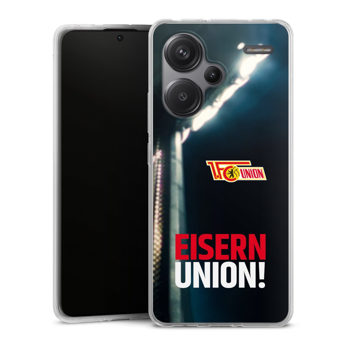 Xiaomi Redmi Note 13 Pro Plus Handy Silikon Hülle Case transparent Handyhülle 1. Fc Union Berlin Merchandise Soccer Silikon Case