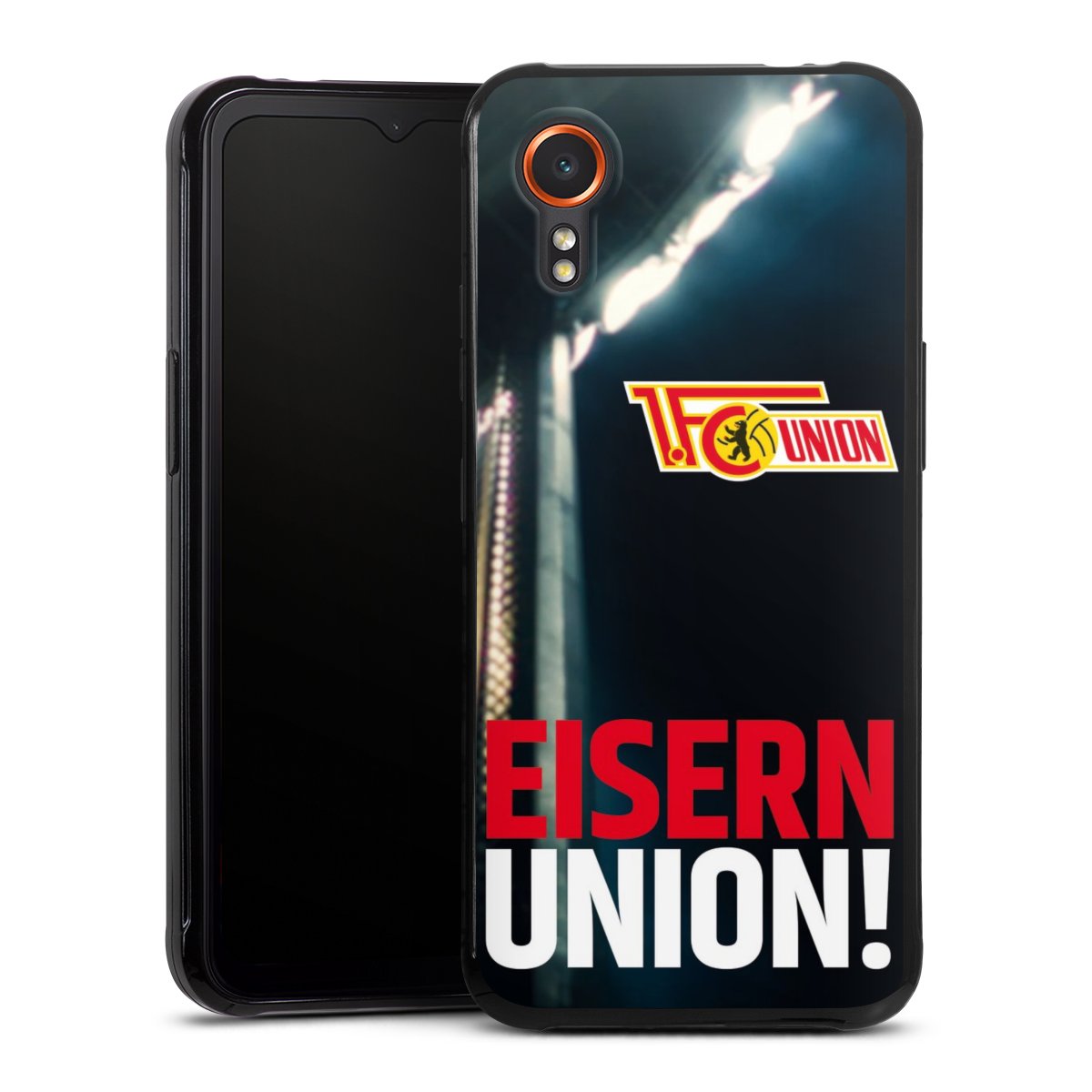 Galaxy Xcover 7 Handy Silikon Hülle Case schwarz Handyhülle 1. Fc Union Berlin Merchandise Soccer
