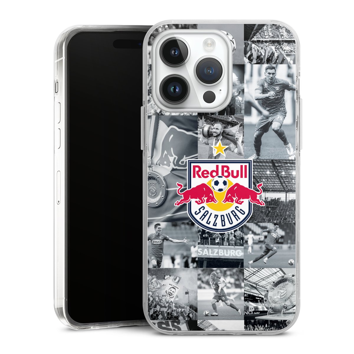 iPhone 14 Pro Max Handy Case Handyhülle transparent Hülle Salzburg Fc Red Bull Salzburg Red Bull Hard Case
