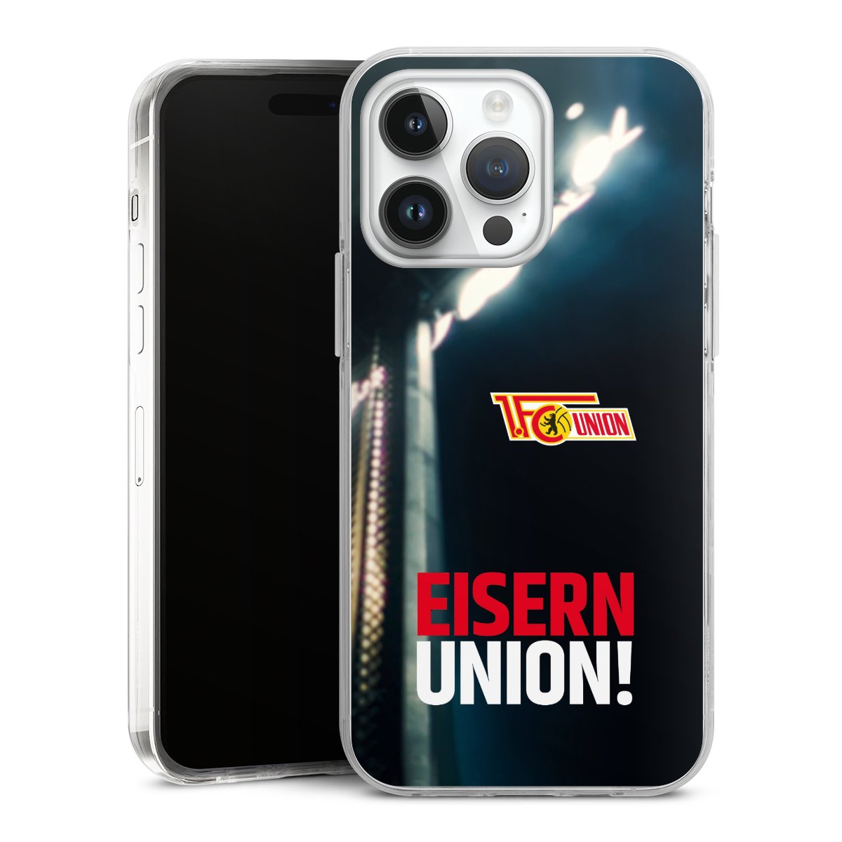 iPhone 14 Pro Max Handy Case Handyhülle transparent Hülle 1. Fc Union Berlin Merchandise Soccer Hard Case