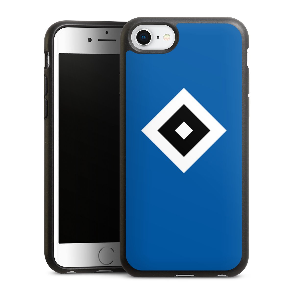 iPhone SE (2022) Handy Organic Case Bio Hülle Nachhaltige Handyhülle Hsv Logo Hamburger Sv Organic Case