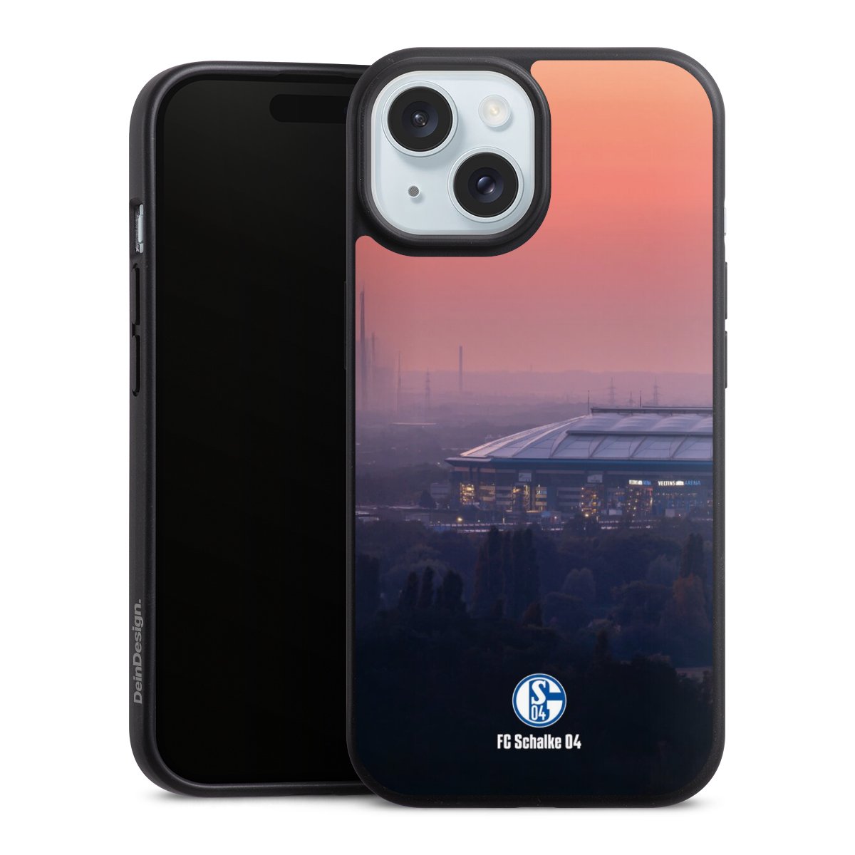 iPhone 15 Handy Organic Case Bio Hülle Nachhaltige Handyhülle Stadium Schalke 04 Fc Schalke 04 Organic Case