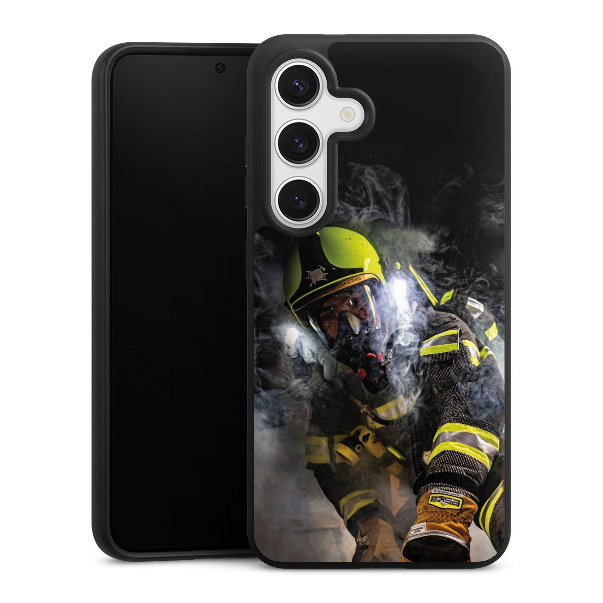 Galaxy S24 Handy Organic Case Bio Hülle Nachhaltige Handyhülle Fire Fighter Fire Fire Fighters Organic Case