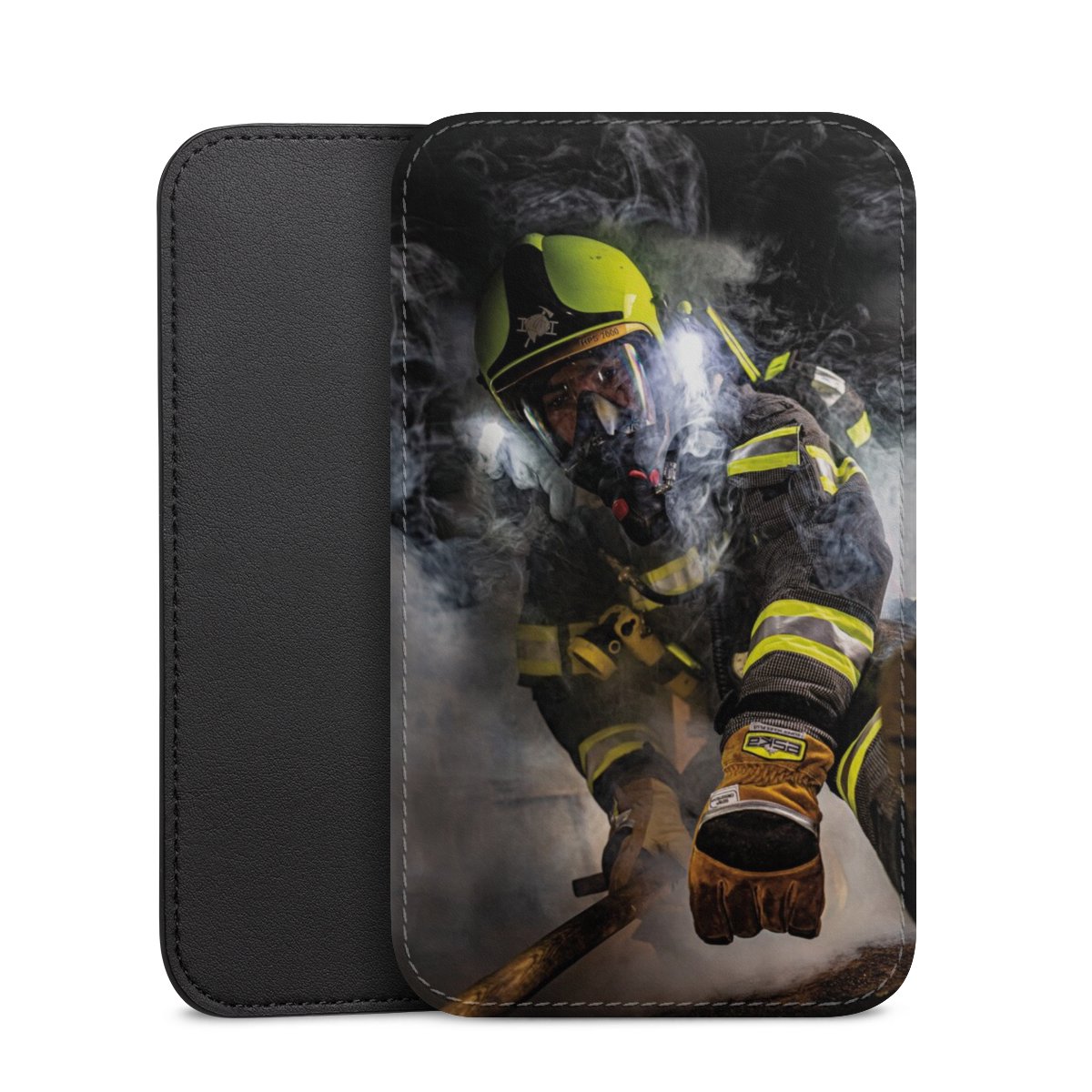 Fairphone 4 Handy Hülle Tasche Sleeve Socke Schutzhülle Fire Fighter Fire Fire Fighters Sleeve