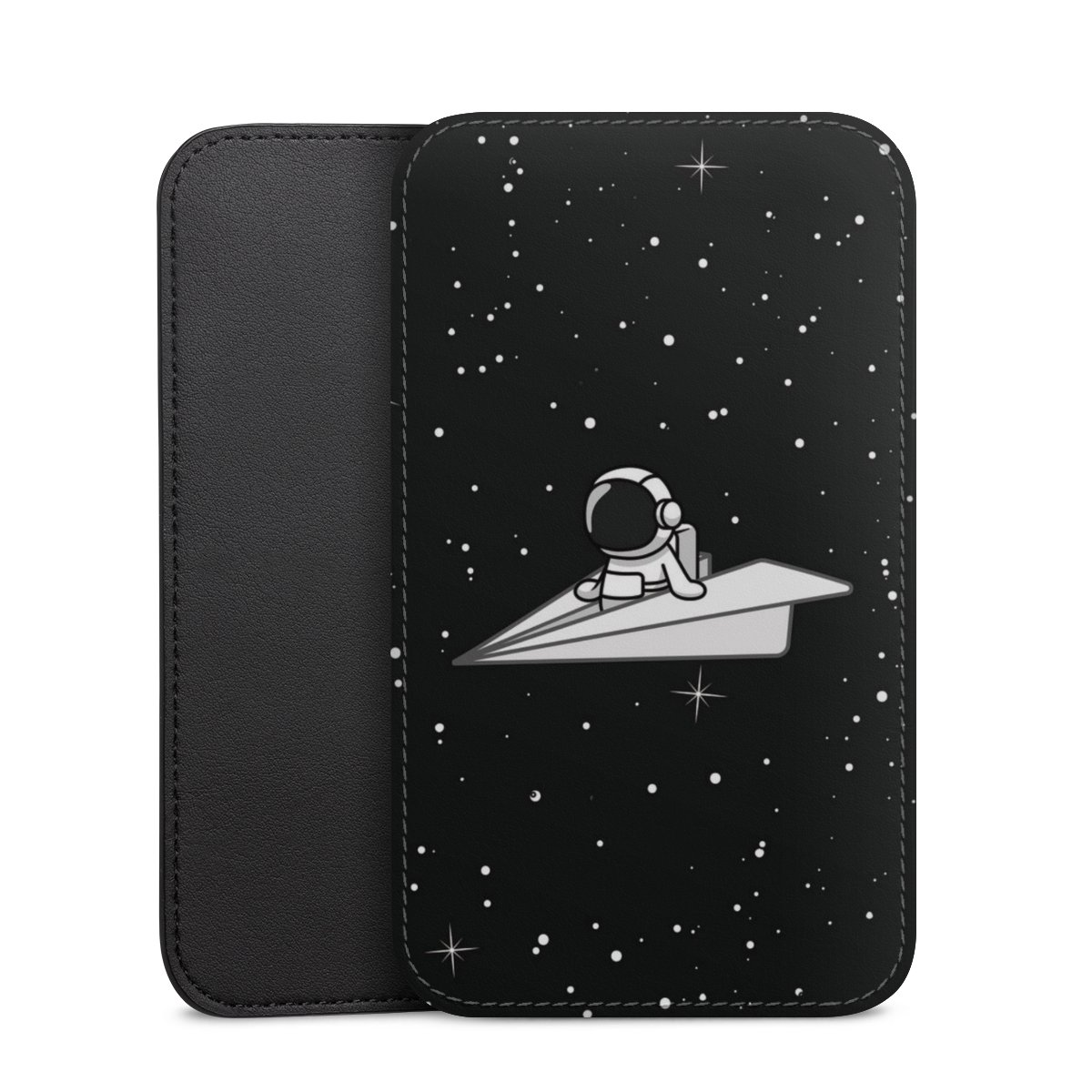 Galaxy S25 Ultra Handy Hülle Tasche Sleeve Socke Schutzhülle Astronaut Comic Paper Sleeve