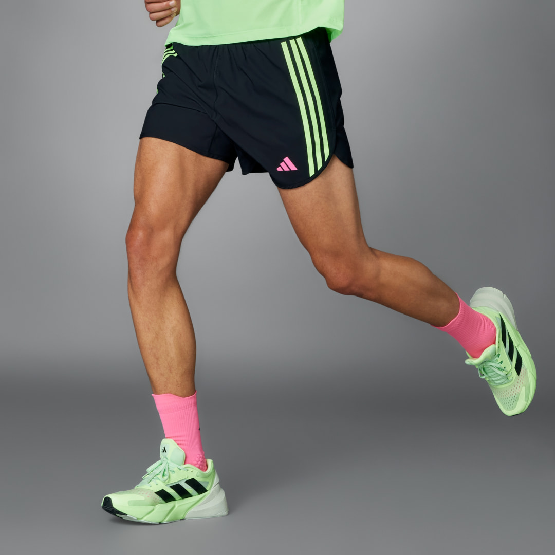 Own the Run 3-Stripes Shorts