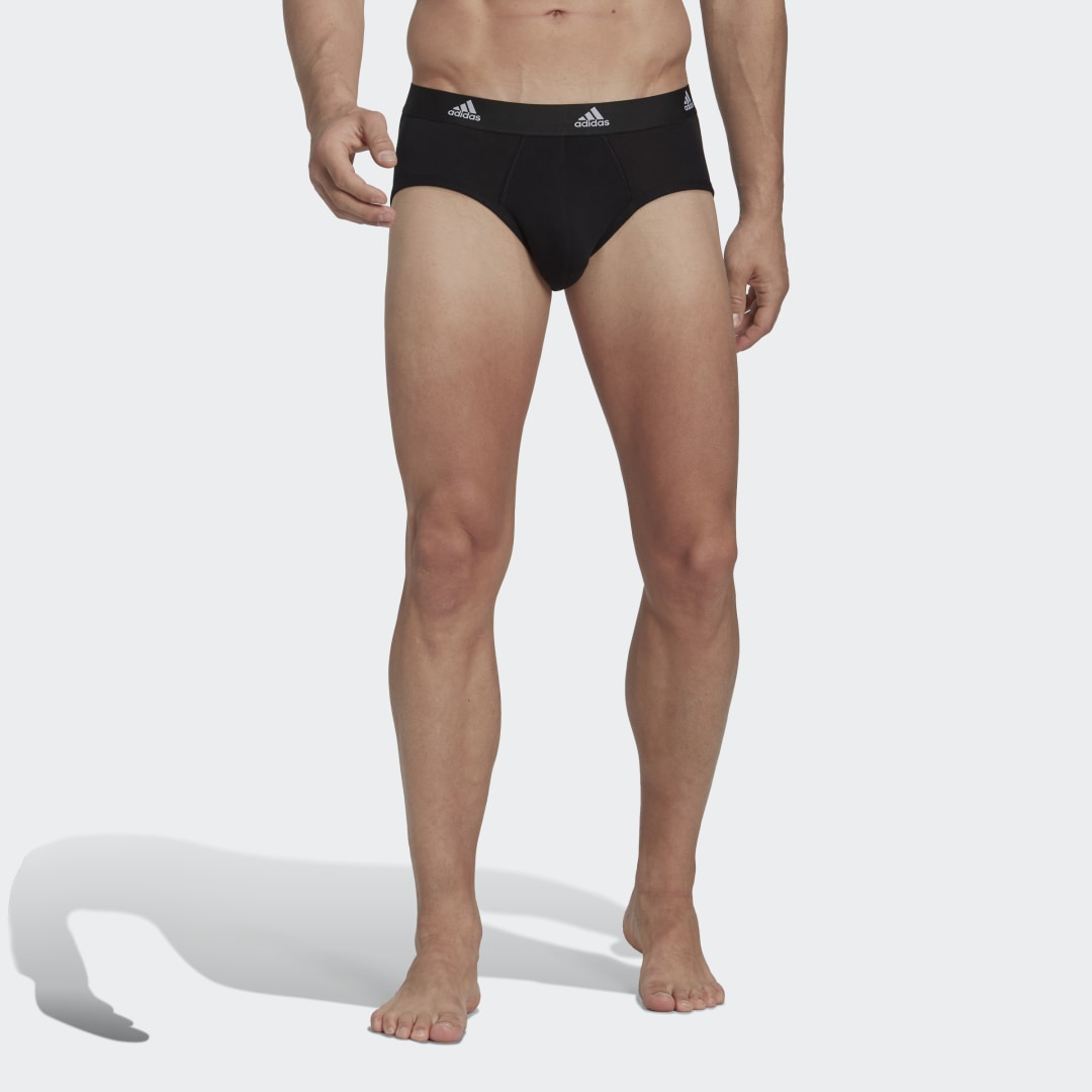 Comfort Flex Cotton 3-Streifen Slips