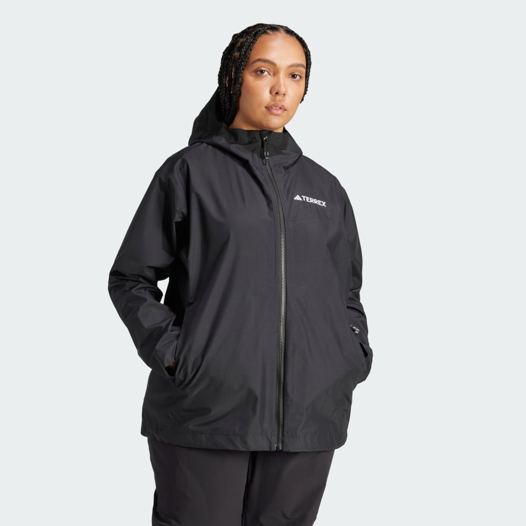 Terrex Multi 2.5L Rain.Rdy Regenjacke – Große Größen