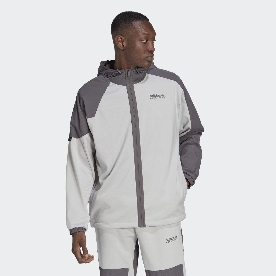 adidas Adventure Winter Fabric Mix Kapuzenjacke