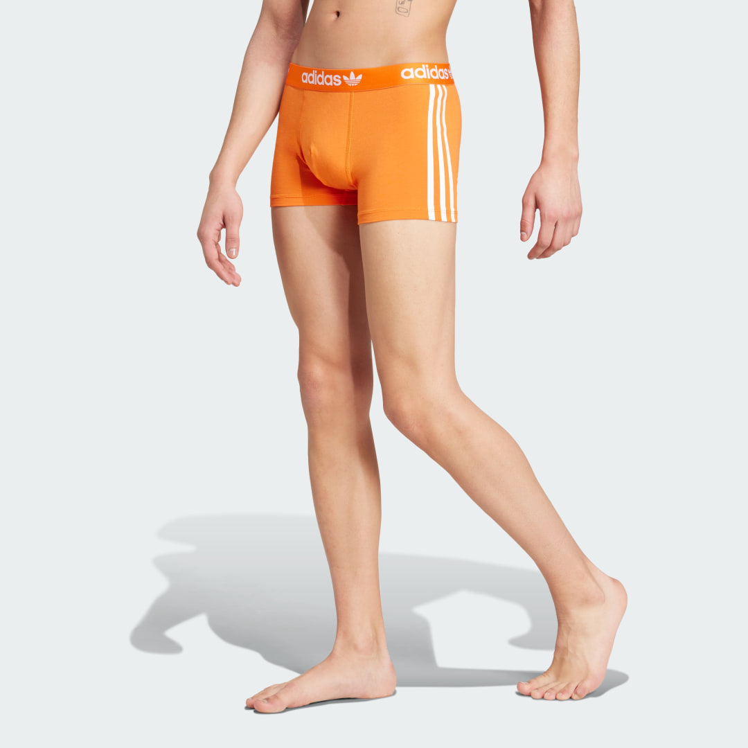 Comfort Flex Cotton 3-Stripes Trunk Underwear