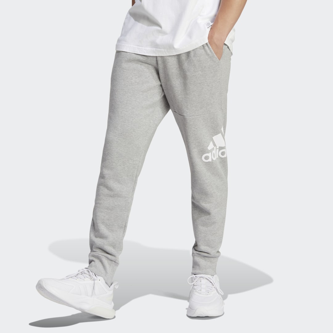 Essentials French Terry Tapered Cuff Logo Hose