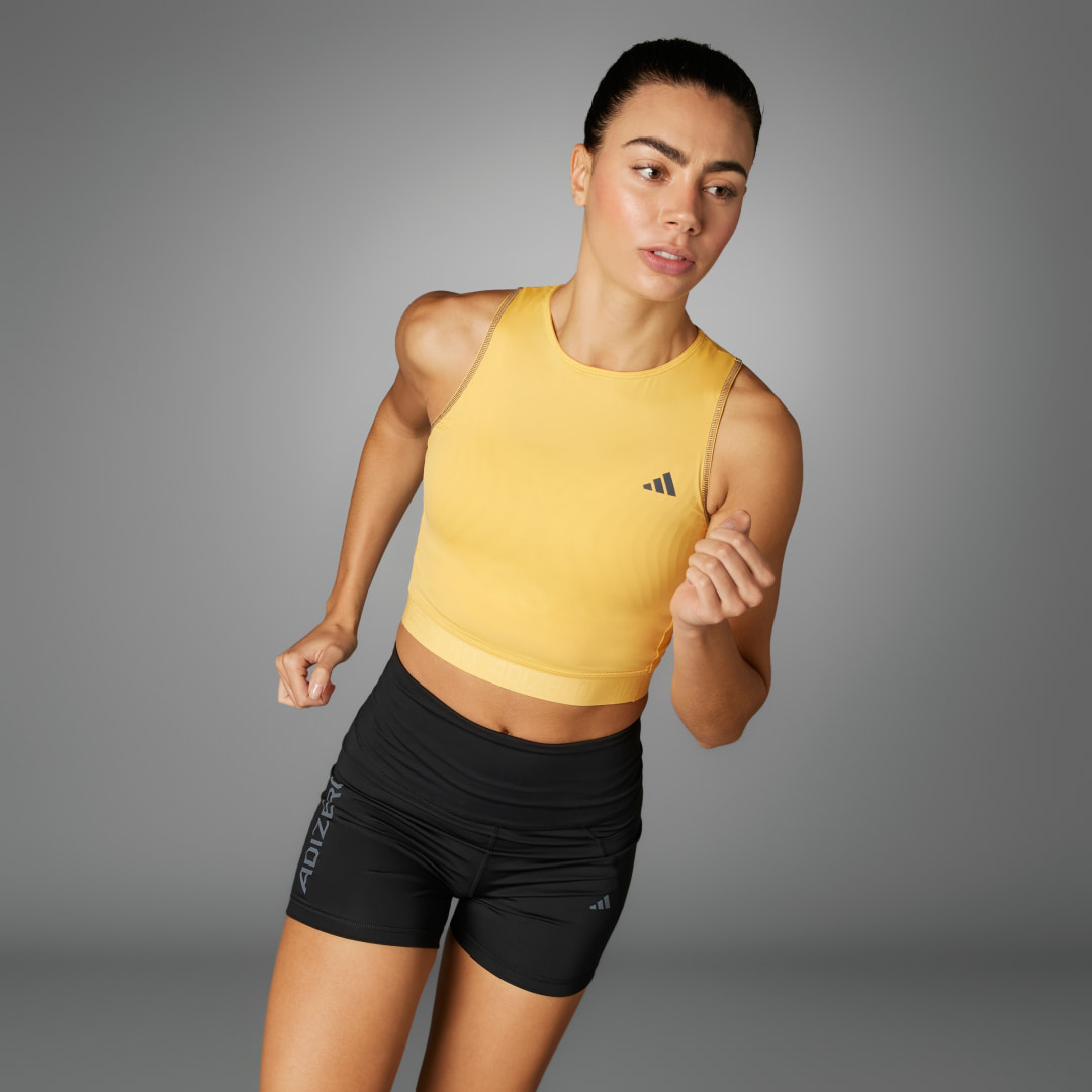 Adizero Running Crop Tanktop
