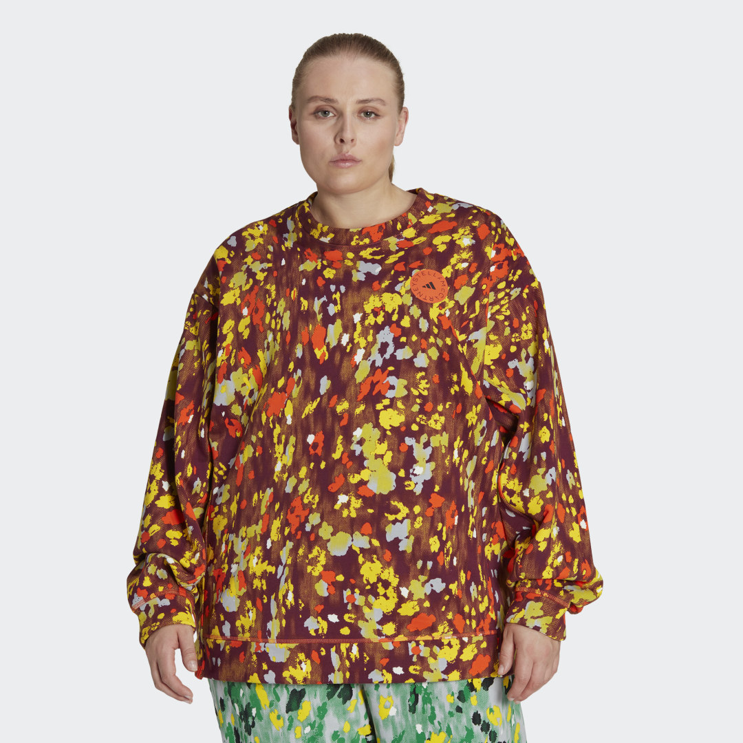 adidas by Stella McCartney Graphic Sweatshirt – Große Größen
