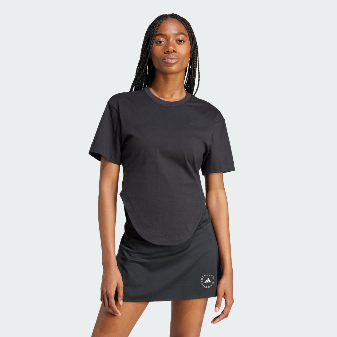 adidas by Stella McCartney Sportswear Curved Hem T-Shirt