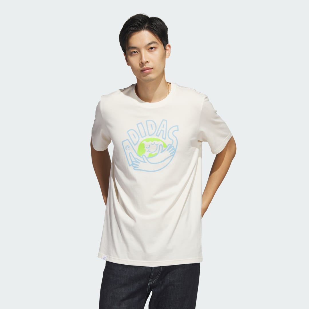 adidas Change Through Sports Earth Graphic T-Shirt