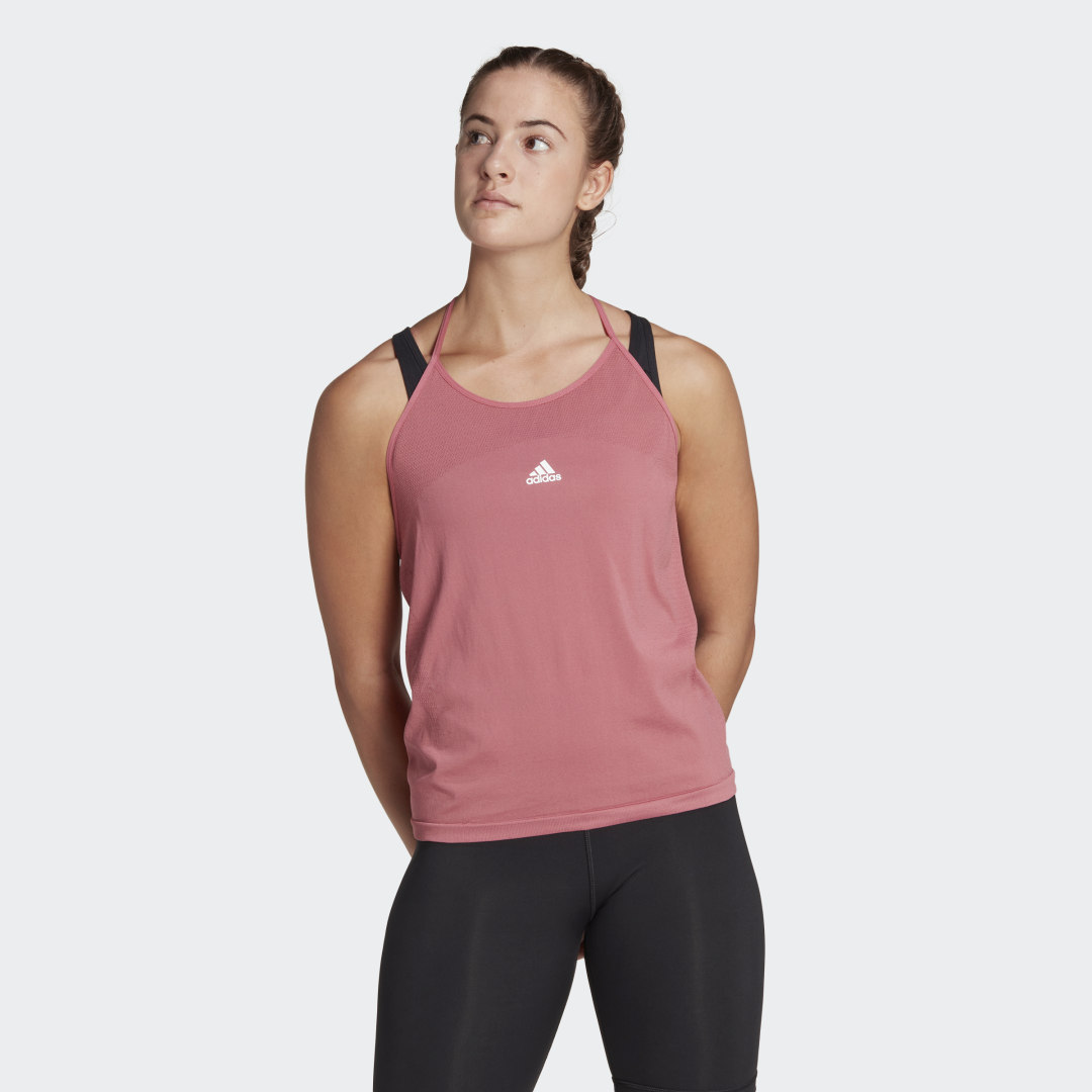 adidas AEROKNIT Seamless Loose Tanktop