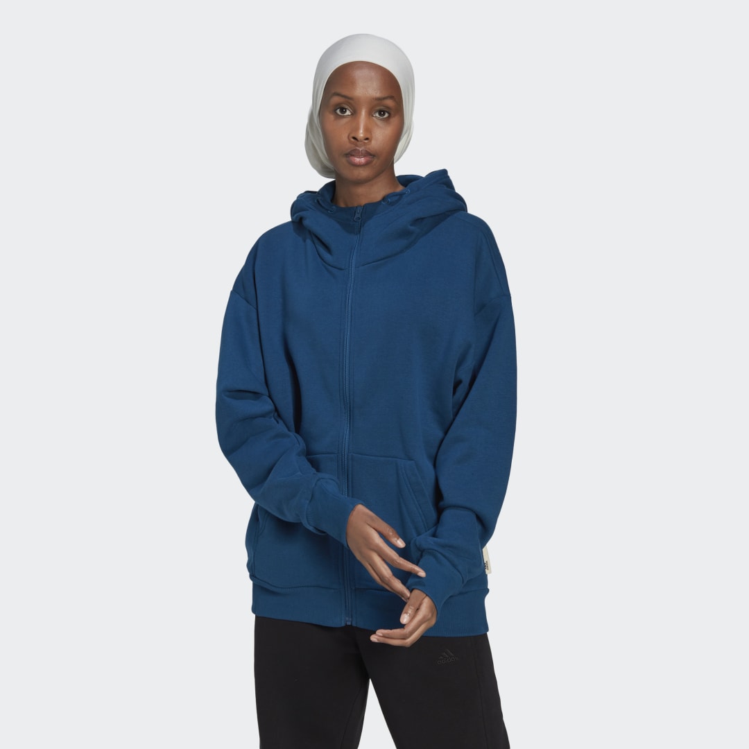 Studio Lounge Fleece Kapuzenjacke