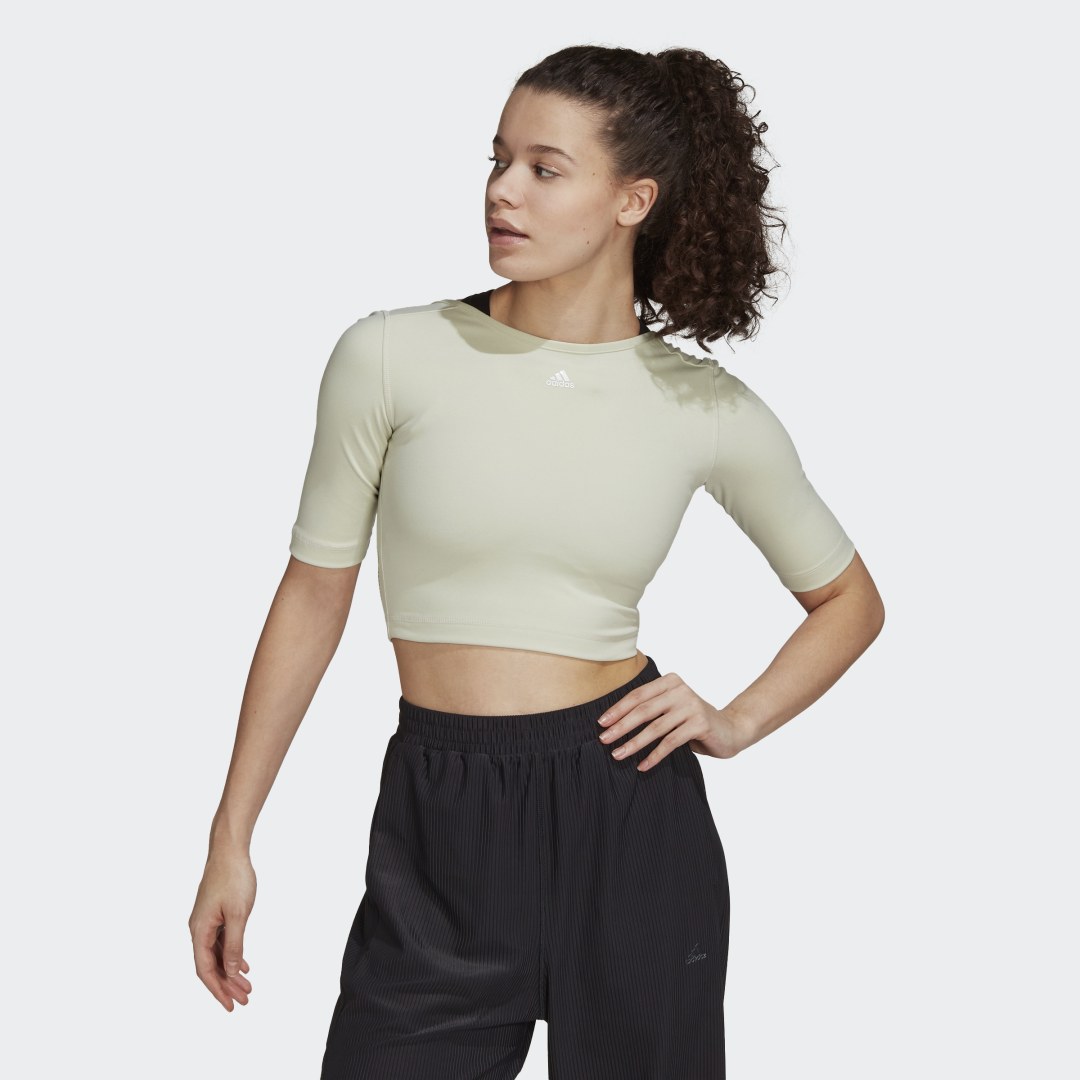 AEROREADY Studio Open-Back Top