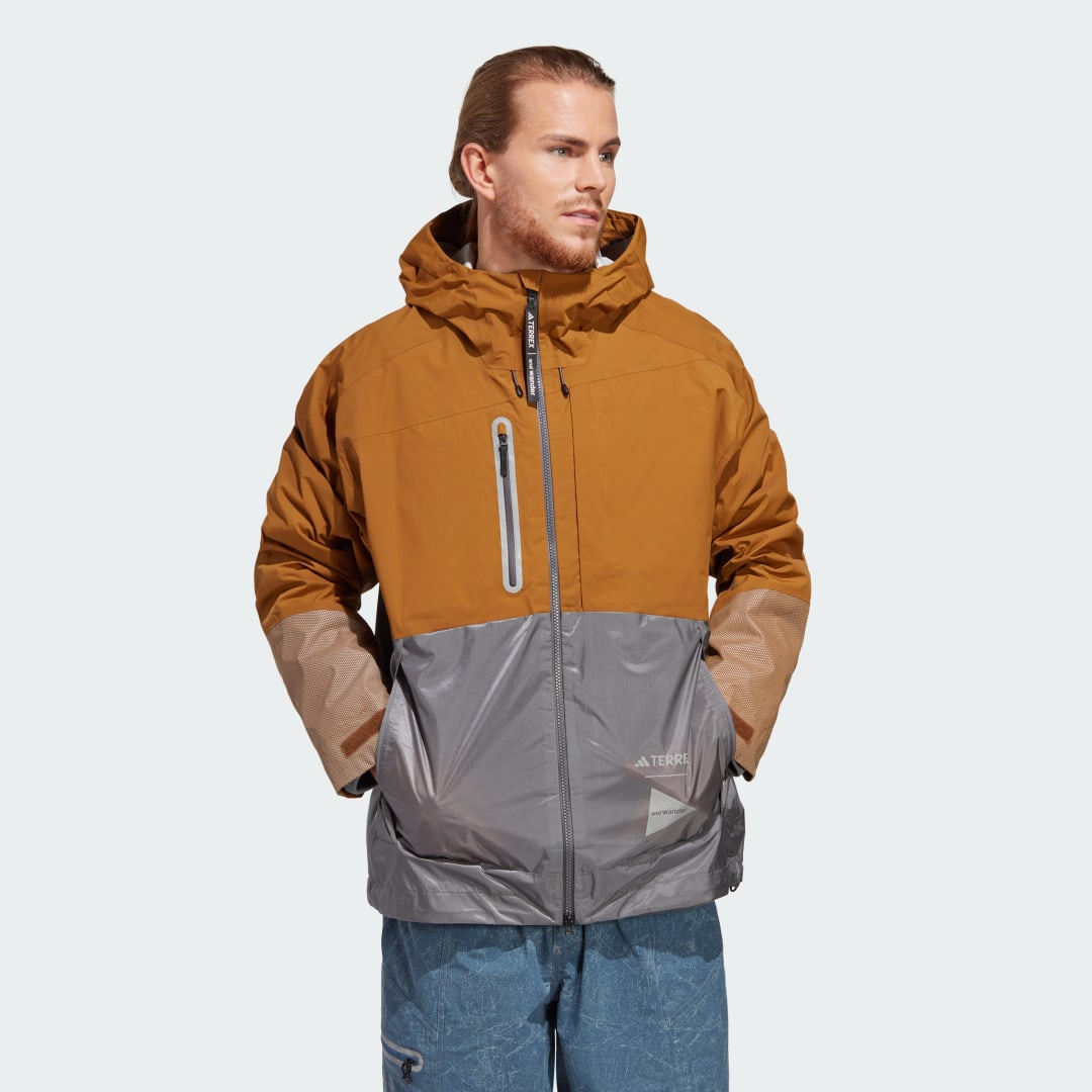 adidas TERREX + and wander Xploric RAIN.RDY Regenjacke