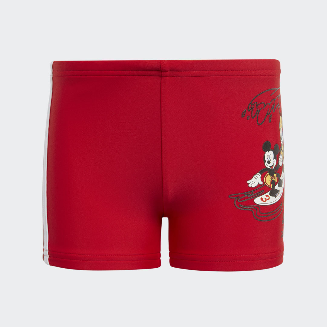 adidas x Disney Micky Maus Surf-Print Boxer-Badehose