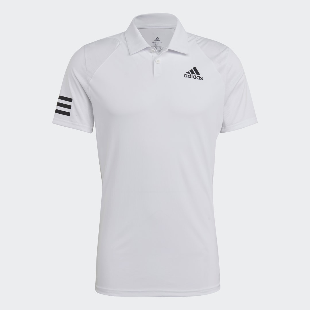 Tennis Club 3-Streifen Poloshirt