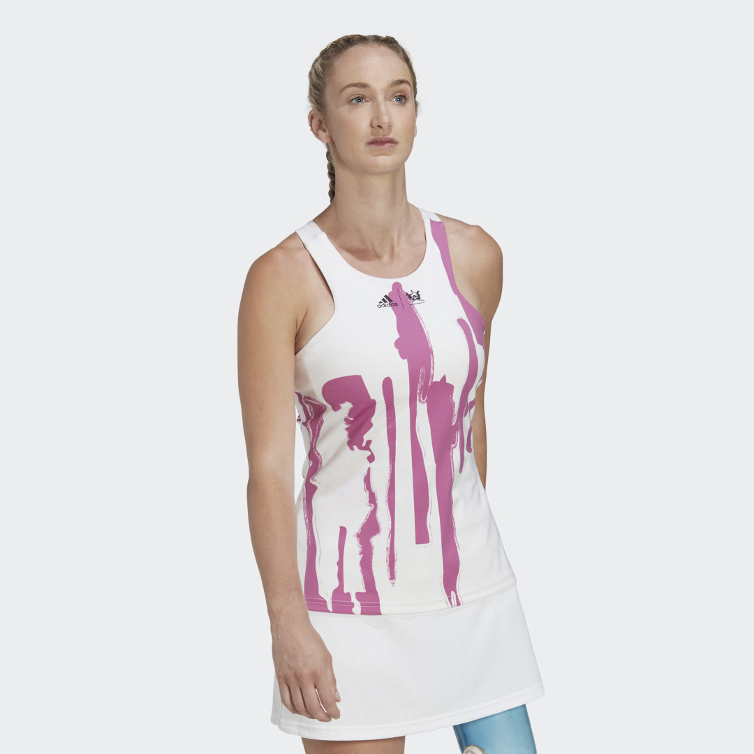 Thebe Magugu Tennis New York Y-Back Tanktop