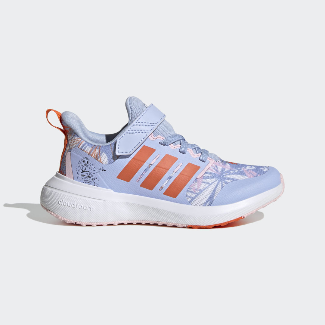adidas x Disney FortaRun 2.0 Vaiana Cloudfoam Elastic Lace Top Strap Schuh