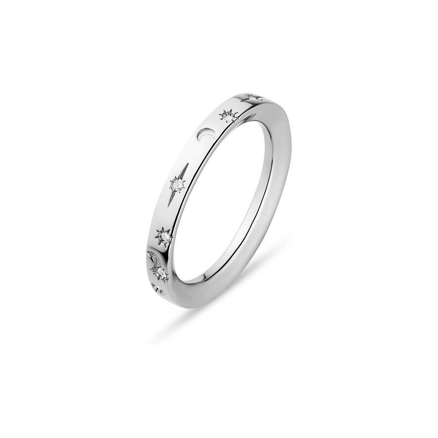JETTE Damenring STARDUST 89193503 925er Silber, recycelt
