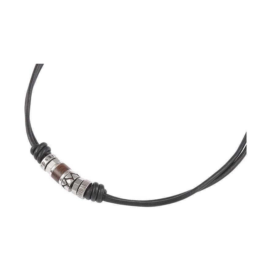 Fossil Kette JF84068040 Edelstahl, Leder