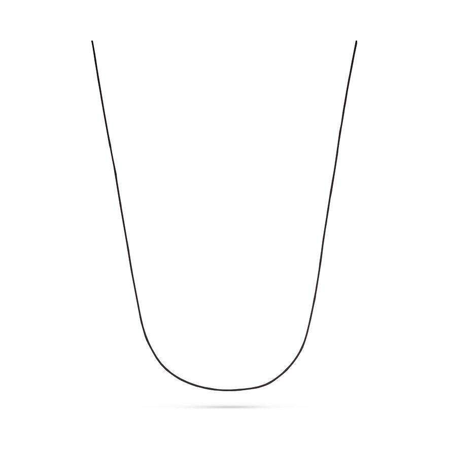 Guido Maria Kretschmer Kette 87133281 Perlon/Nylon, 925er Silber rhodiniert