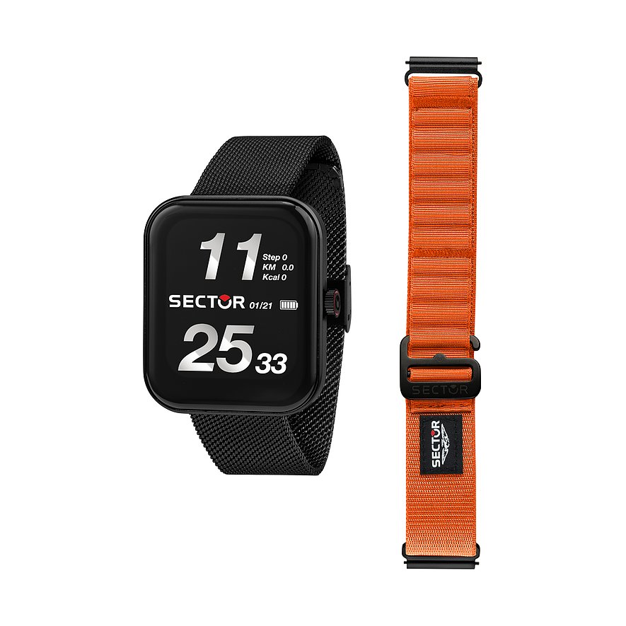 Sector Uhren-Set inkl. Wechselarmband S-03 Pro Light R3253171501