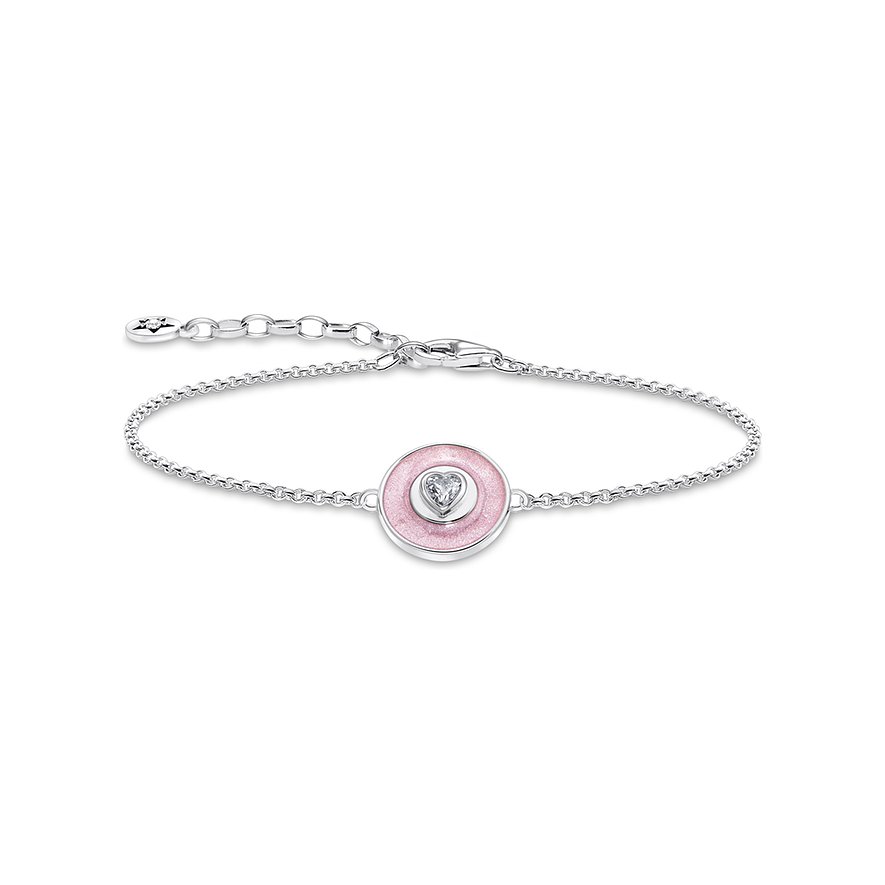 Thomas Sabo Armband Sterling Silver A2143-691-9-L19V 925er Silber, Emaille