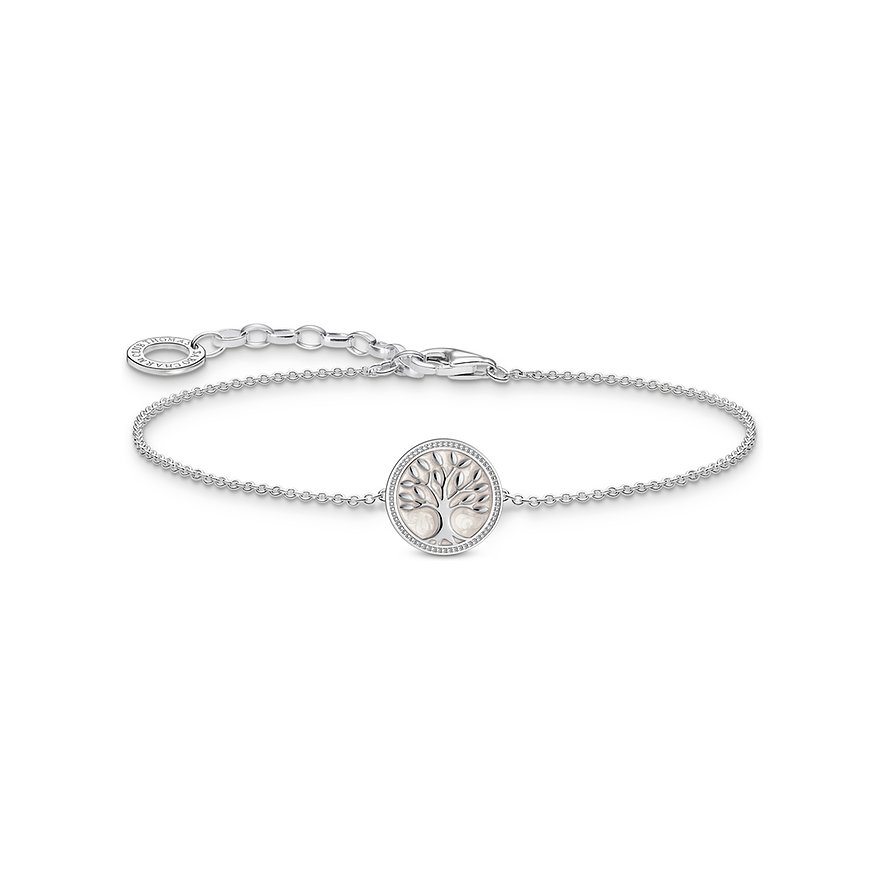 Thomas Sabo Armband Charming A2160-007-21-L19V 925er Silber, Emaille
