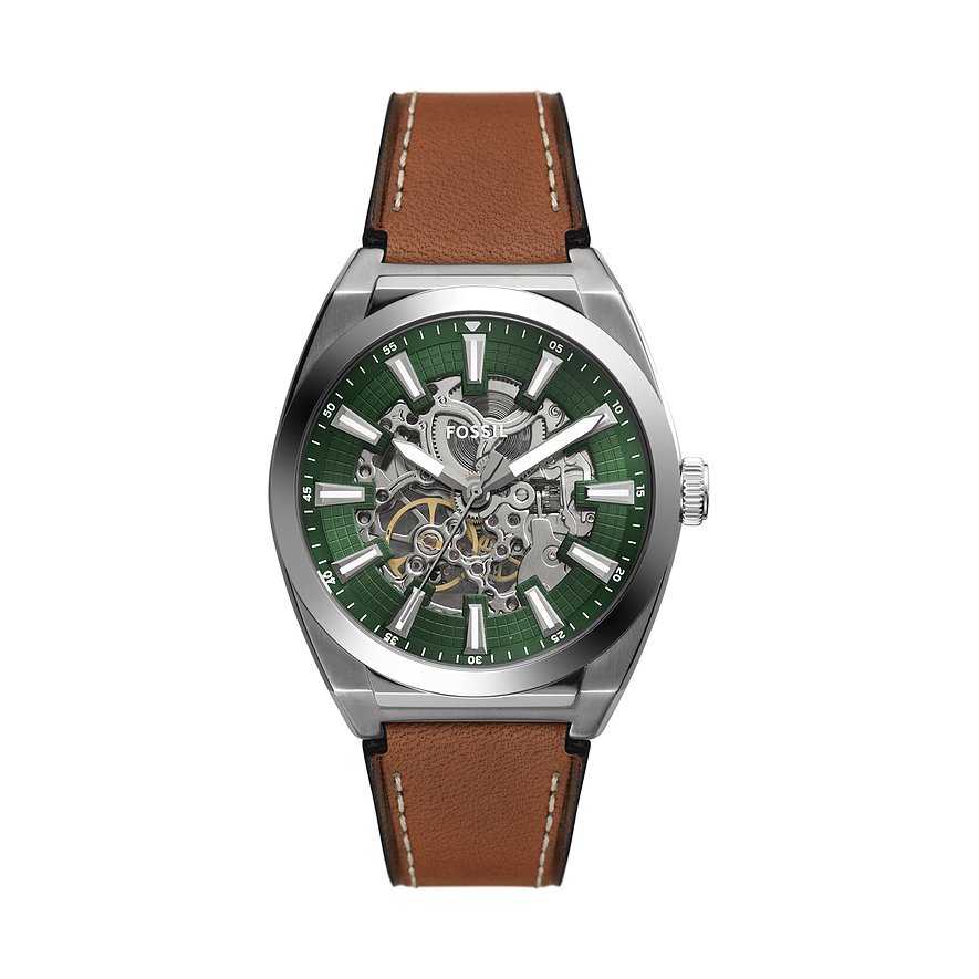 Fossil Herrenuhr EVERETT ME3261 Edelstahl