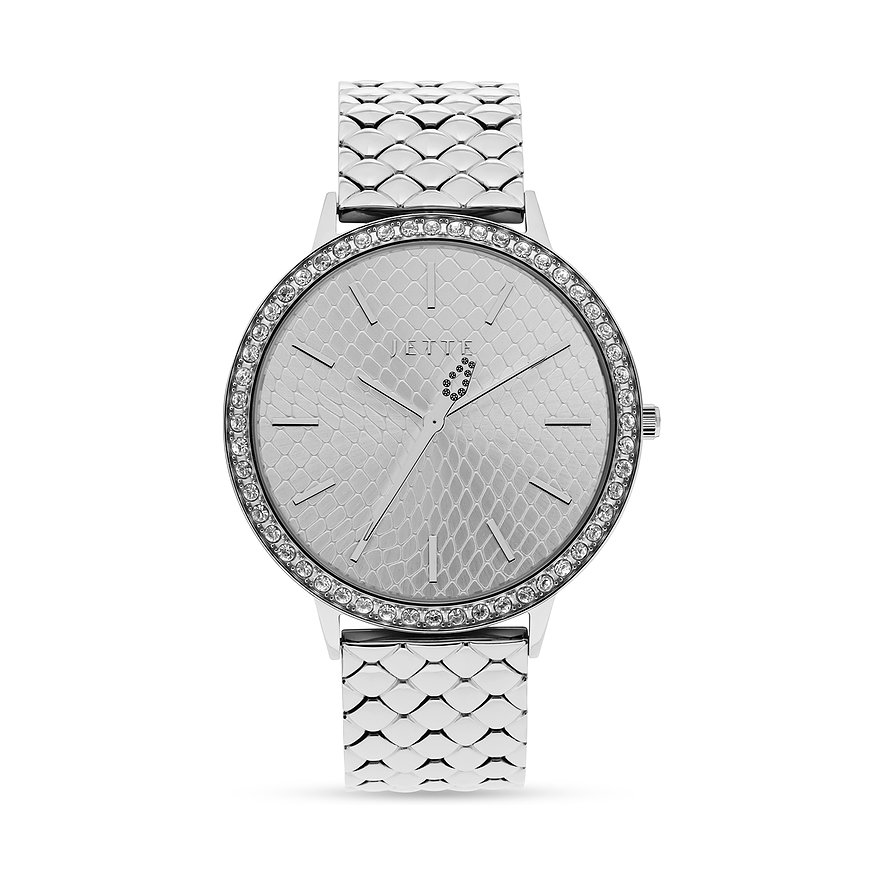 JETTE Damenuhr SNAKE 89190487 Edelstahl